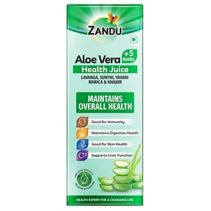 Zandu Aloe Vera - Ayurvedic Immunity Booster - Good for Digestive, Skin & Liver - Picture 1 of 9