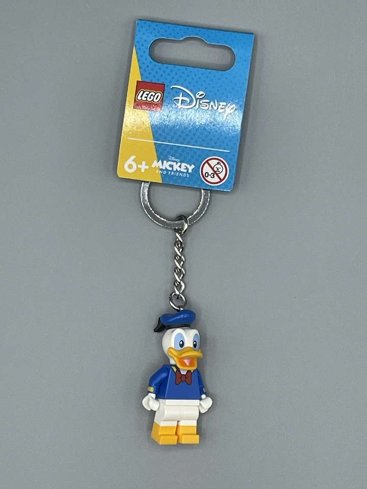 LEGO Disney Donald Duck Keyring 854111 ( With Tag)