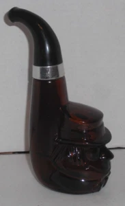Vintage AVON Pipe Dream Leprechaun Leather After Shave Lotion Empty Bottle - Picture 1 of 6