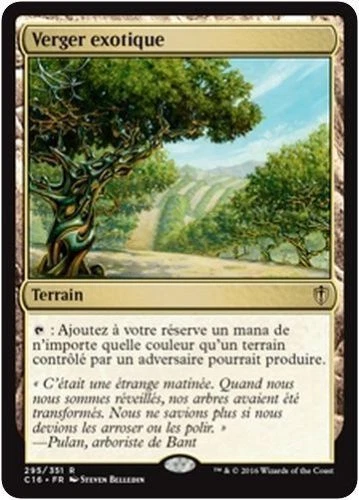 MTG Magic: Playset (4x) Verger Exotic Commander 2016 French Version - Image 1 of 1