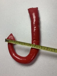 Cuernos y Cola de Diablo - Rojo - Vinilo - Cuero - Accesorio de Disfraz - Cosplay - Imagen 1 de 6
