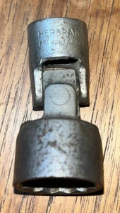 Vintage Herbrand Van-Chrom J-322 11/16" drehbare Steckschlüssel 12 Punkt 3/8 Antrieb sehr guter Zustand - Bild 1 von 5