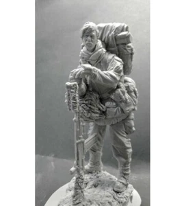 1/16 Scale Infantry Resin Figure Model Kit Soldier Unassembled Unpainted - Picture 1 of 1