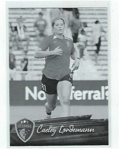 Parkside NWSL 2021 volumen 2 blanco y negro #220 Caeley Lordemann NC Courage - Imagen 1 de 1