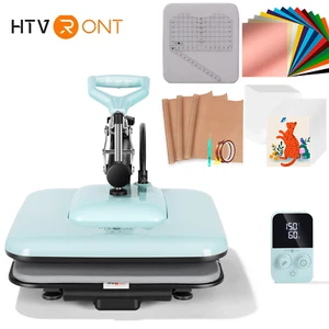 15"x15" Digital Heat Press Machine & Heat Press Accessories T-shirt Transfer - Picture 1 of 19