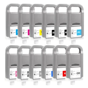 12pc/set PFI-704 Ink Cartridge For Canon imagePROGRAF iPF8300 8300S 8310 Printer - Picture 1 of 7