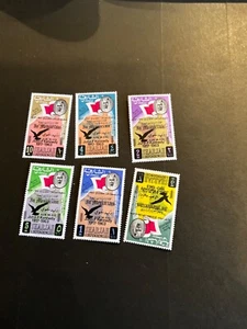 Stamps Sharjah and Dependencies Scott #C7-12 never hinged - Picture 1 of 1
