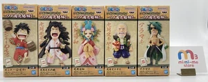 Banpresto ONE PIECE WCF Wanokuni Finished compilation Vol.1 Complete set - Picture 1 of 7