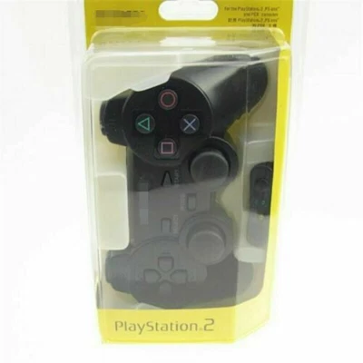 PS2 Wireless Controller with Dual Vibration Receiver Included 8-Meter Range 2.4G - Image 1 of 3