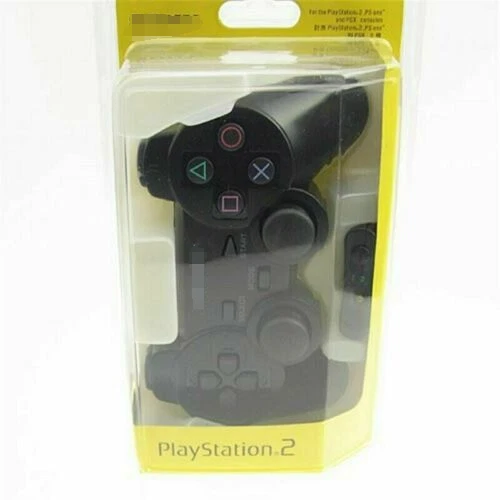 PS2 Wireless Controller with Dual Vibration Receiver Included 8-Meter Range 2.4G - Image 1 of 3