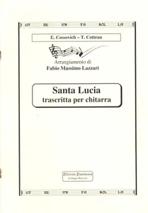 E. Cossovich, T. Cottrau: St. Lucia (für Gitarre) - Harmonia Edition - Bild 1 von 2