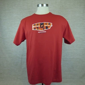 NFL Super Bowl South Florida  Mens T-Shirt Large Red 02-07-10 - Picture 1 of 5