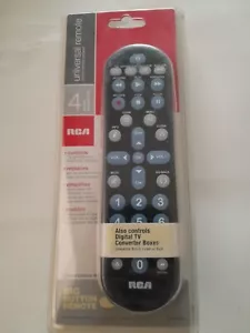 RCA RCR4358 Big Button Universal Remote 4 Devices Big Buttons New Sealed - Picture 1 of 10
