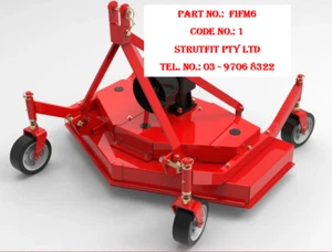 1800mm FINISH MOWER Suit 3 Point linkage Tractor Part No.: FIFM6 Code 1 - Picture 1 of 5