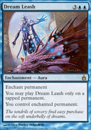 Dream Leash ~ Heavily Played Ravnica MTG Magic UltimateMTG Blue Card - Image 1 of 1