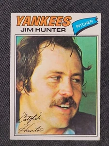 1977 Topps Baseball Card Jim Hunter #280 (DS) - Picture 1 of 2