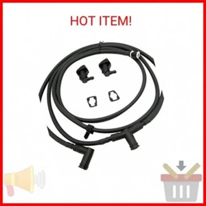 Windshield Washer Nozzle Jet Hose Kit for 2011-2016 Ford F250 F350 F450 F550 Sup - Picture 1 of 2