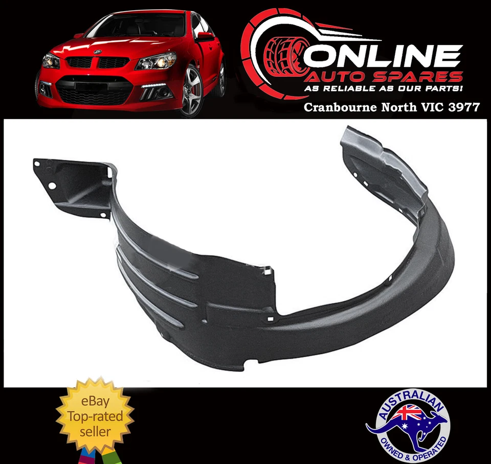 Front Guard Liner LEFT fits Toyota Landcruiser Prado 120 02~09 WITH FLARE TYPE - image 1 of 1