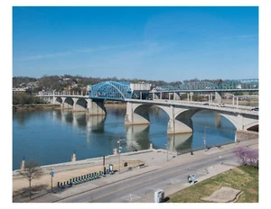 "Foto de 8x10 de Tennessee River Chattanooga Tennessee 8,5"" x 11" - Imagen 1 de 1