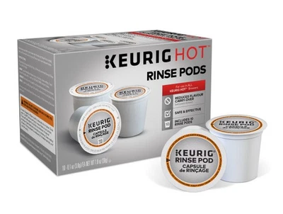 Cápsulas de enjuague Keurig, 60 unidades (6 cajas de 10 cápsulas de enjuague) Foto 1 de 4