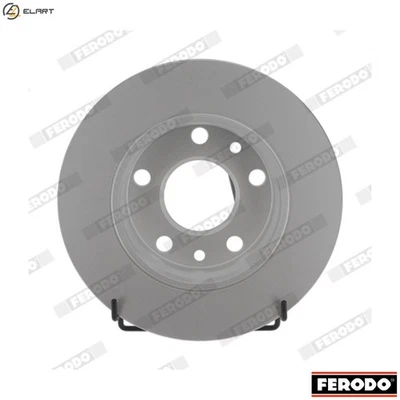 2x BRAKE DISC DDF3045C FOR RENAULT CAPTUR/II MEGANE/IV/Grandtour/Hatchback 1.0L - Image 1 of 4