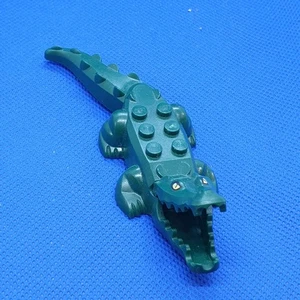 Lego Tier dunkelgrün Krokodil Alligator 18904 x 1 - Bild 1 von 11