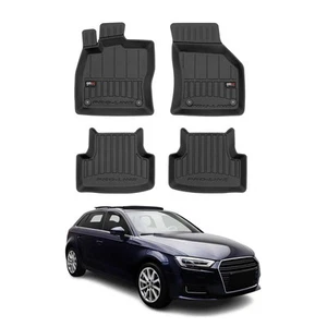 OMAC Premium Floor Mats for Audi A3 S3 8V Sedan Sportback 2012-2020 4 Pcs - Picture 1 of 12