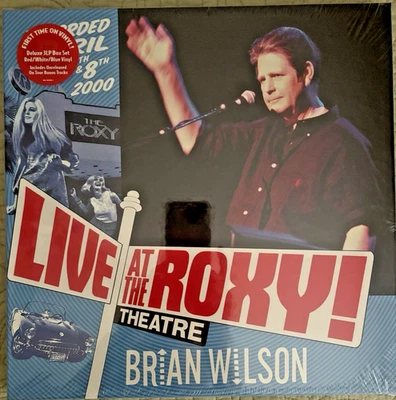 SEALED PROMO Brian Wilson -  Live At The Roxy Theatre (3LPs R/W/B vinyl! - Image 1 of 4