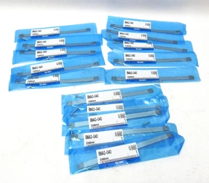 (LOT OF 15, SEALED NEW) SMC Cylinder Sensor Mounting Brackets D8B44  BMA2-040 - Picture 1 of 3