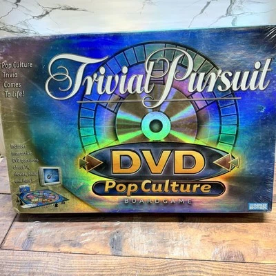 Trivial Pursuit DVD Pop Culture Board Game Parker Brothers 2003 New! Sealed! - Image 1 of 3