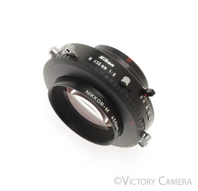 Nikon Nikkor-M 450mm f9 Large Format 8x10 Lens in Copal #3 Shutter [EXC+] - Image 1 of 4