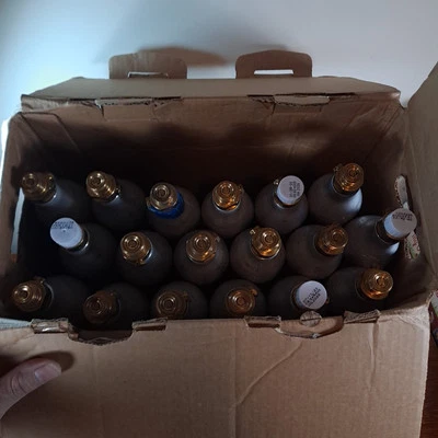 Lote de 18 botes vacíos azules de repuesto de cilindro de CO2 Soda Stream 60L Foto 1 de 4