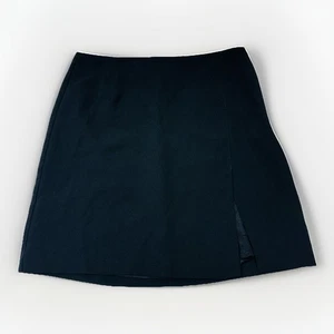 VTG‼ Y2K 2000s 90's ESPRIT De Corp XS 3/4 Black Side Slit Classic Mini READ•EX‼ - Picture 1 of 10