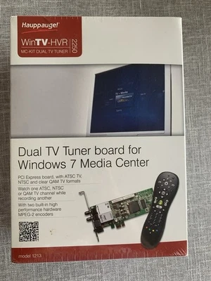 Hauppauge WinTV-HVR MC-Kit 2250 Dual TV Tuner Model 1213 Windows 7 Media Center - Image 1 of 4