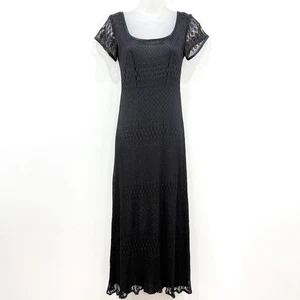Vintage Superstition Kleid Damen 4 Spitzen Witchy Fairy Grunge Whimsigoth Häkel - Bild 1 von 13