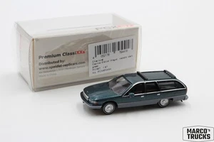 PCX Chevrolet Caprice Station Wagon metallizzato verde scuro 1991 870454 1:87 /BRN976 - Foto 1 di 1