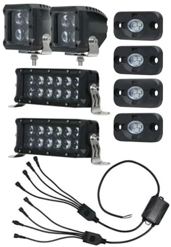 Kit combinado Hella 357212301 ValueFit Northern Lights combo haz multivoltio 10-30 VD Foto 1 de 3