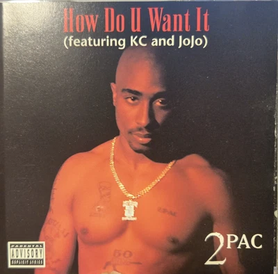 2 Pac : How Do U Want It 4 Track Single - Audio CD Foto 1 de 2