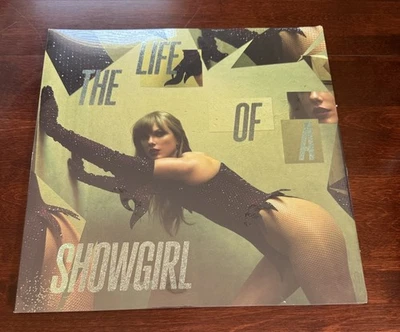 The Life of a Showgirl Shiny Bug Edition Wintergreen Onyx Marbled Vinyl Opened - Image 1 of 4