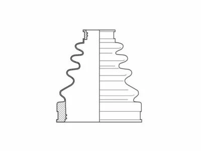 适用于 2003 - 2009 年丰田 4Runner CV 靴套件前内 72148XK 2004 2006 2005 2007 — 第 1/2 张图片