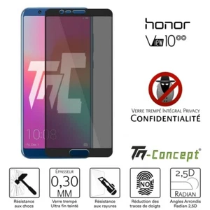 Huawei Honor View 10 - Anti-Spy gehärtetes Glas - Full Privacy - TM Concept - Bild 1 von 7