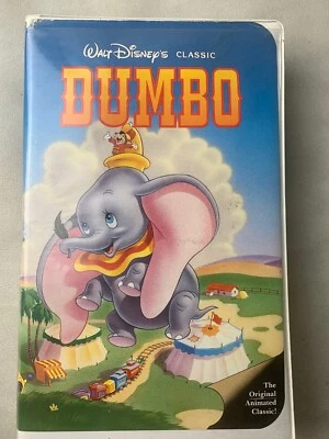Dumbo (VHS) Black Diamond Edition White Red Label U.S. Pat. Stamp On Shell - Image 1 of 4