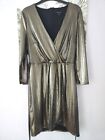 New Look Gold Dress Size 12