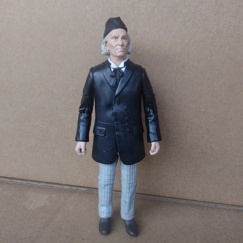 Doctor Who The First Doctor (Bradley) action figure 5" old face lost color Cover