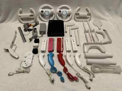 Nintendo Wii Controller Authentic OEM Wii Remote Motion Plus Nunchuck CHOOSE - Image 1 of 2