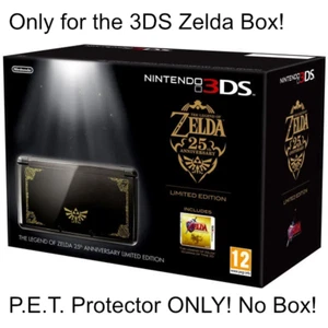 P.E.T. Plastic Box Protector / Display Case for Nintendo 3DS Zelda Console Box - Picture 1 of 2
