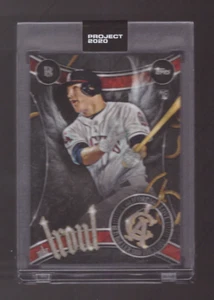 Tarjeta Topps Project 2020 #51 2011 Mike Trout Topps actualización radiocontrol Ben Baller PR 13200 - Imagen 1 de 2