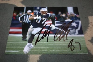 ROB GRONKOWSKI SIGNED PATRIOTS NFL 8X10 - Picture 1 of 2