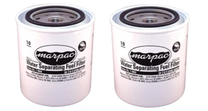2 PACK Marpac 7-0860 Fuel Water Separator Filter 2/4 Stroke Universal 11/16-16 - Picture 1 of 2