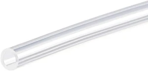 Tubo in silicone Uxcell 1/8"" (3 mm) ID X 1/4"" (6 mm) OD 3,3 piedi (1 m) vasca in silicone gomma - Foto 1 di 12